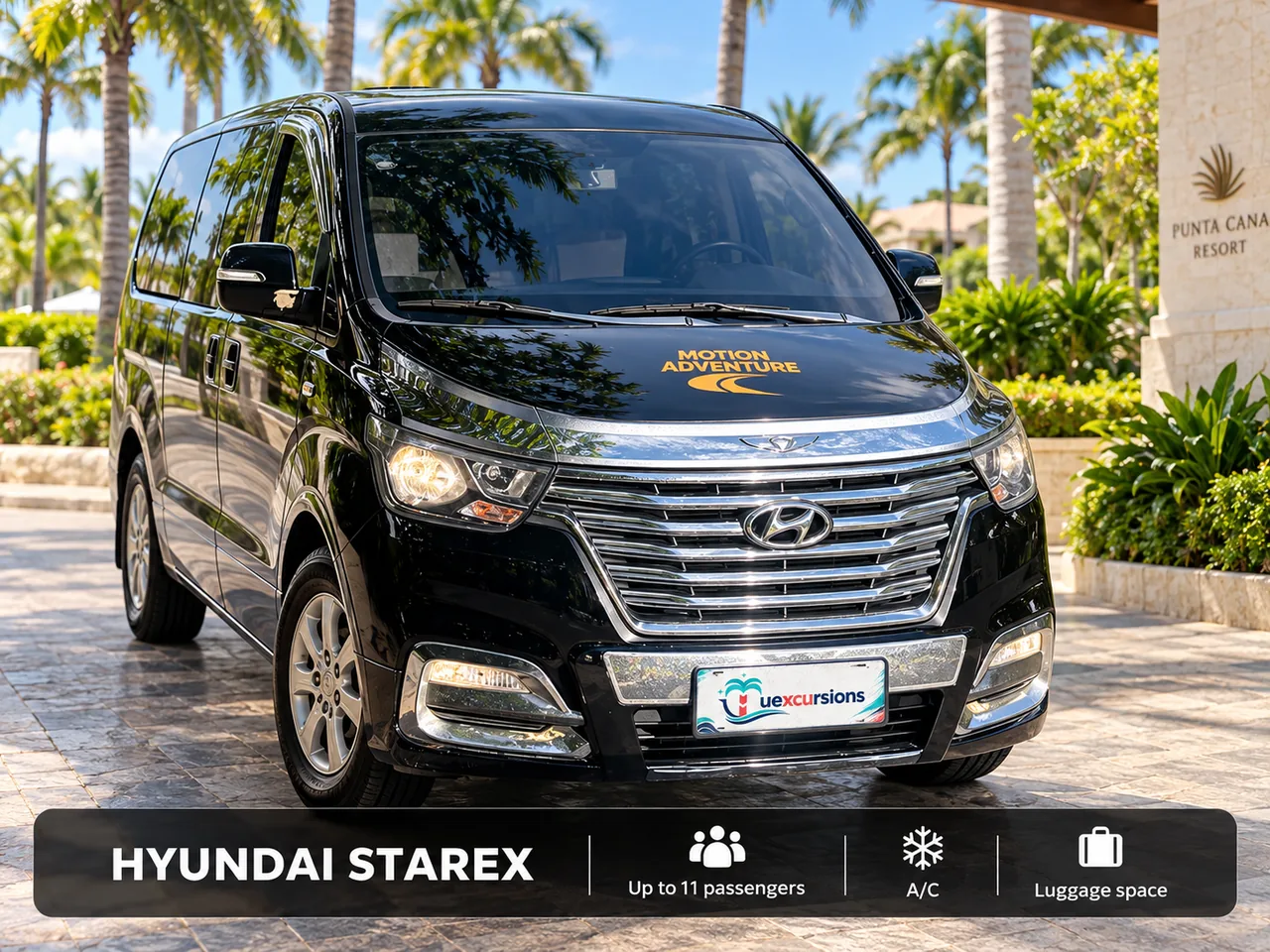 Private transfer vehicle in Punta Cana