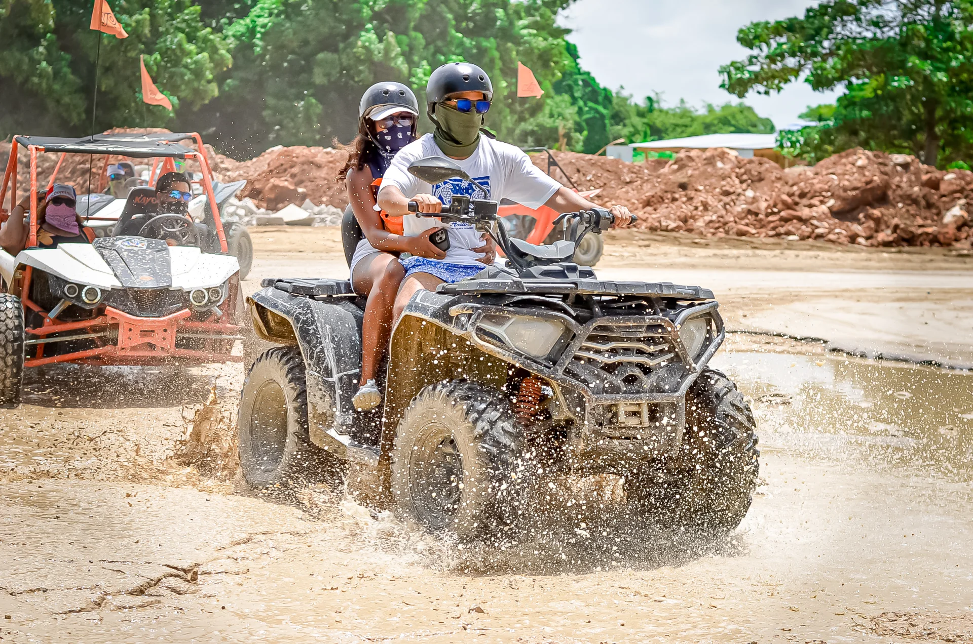 ATV Adventure to Water Cave and Macao Beach in Punta Cana